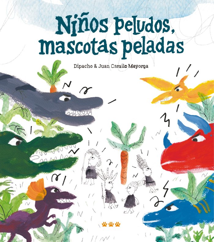NIÑOS PELUDOS, MASCOTAS PELADAS, de Dipacho, . | portada del libro