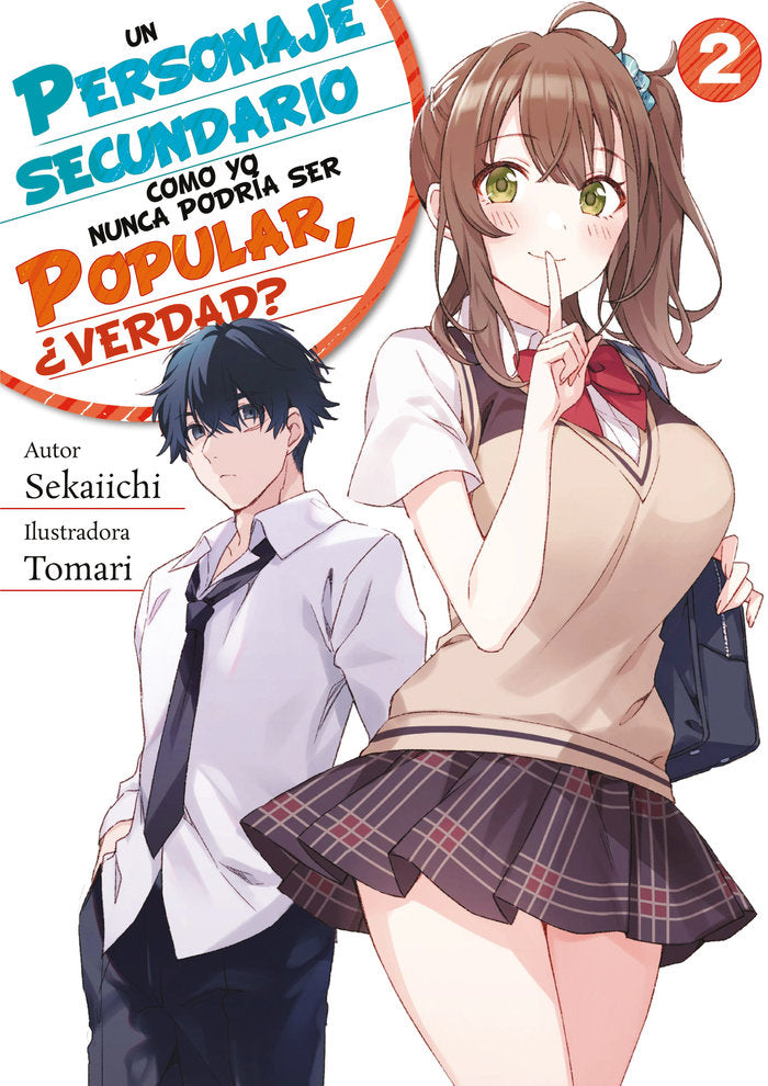 Un personaje secundario como yo nunca podría ser popular 2, de ., Sekaiichi | portada del libro