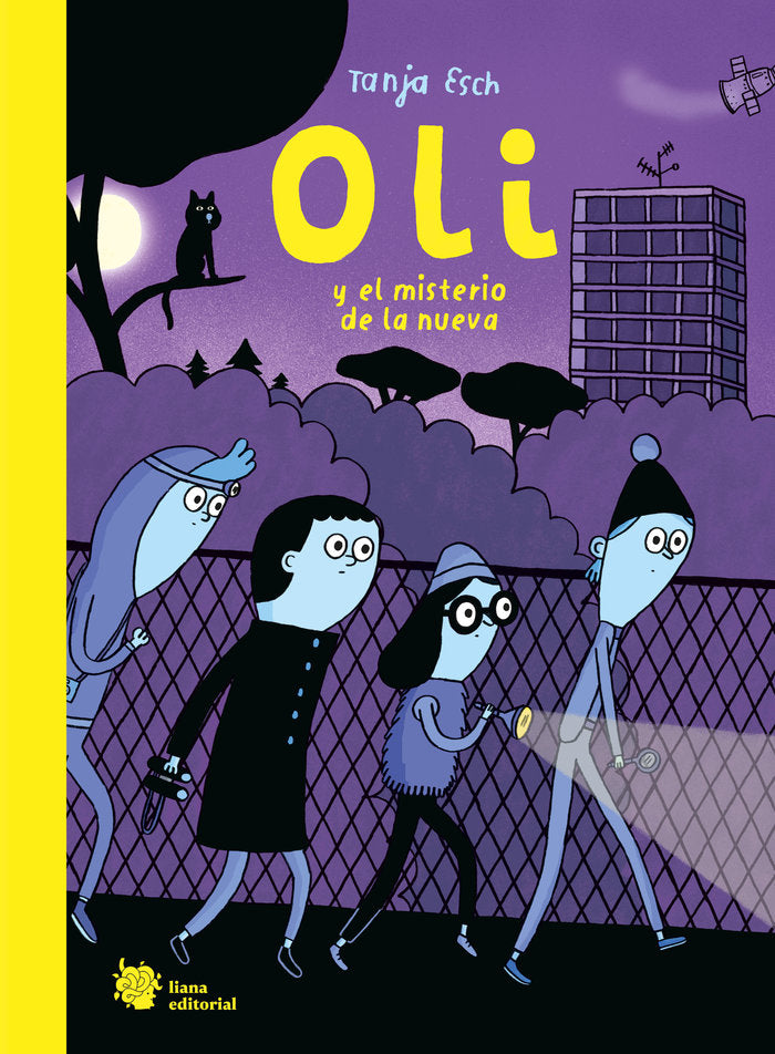 OLI Y EL MISTERIO DE LA NUEVA, de ESH, TANJA | portada del libro