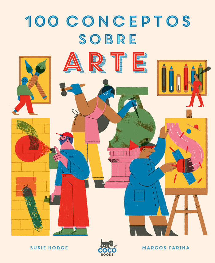 100 conceptos sobre arte, de HODGE, SUSIE | portada del libro