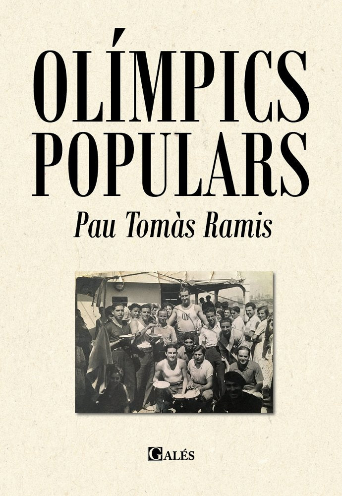OLIMPICS POPULARS, de PAU TOMAS RAMIS | portada del libro