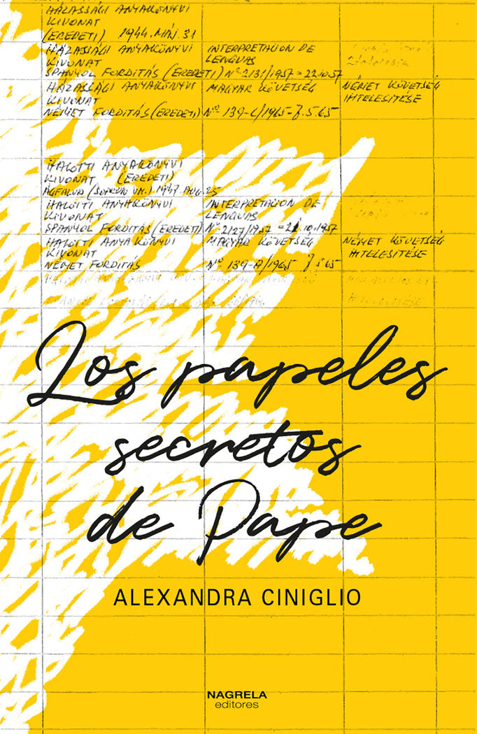 LOS PAPELES SECRETOS DE PAPE, de CINIGLIO | portada del libro