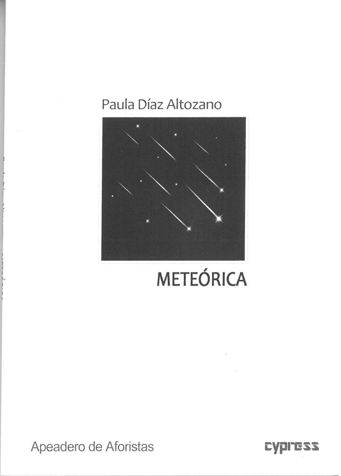 METEORICA, de DIAZ ALTOZANO, PAULA | portada del libro