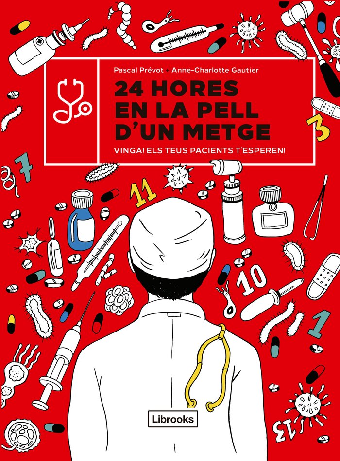24 HORES EN LA PELL D'UN METGE, de GAUTIER, ANNE-CHARLOTTE | portada del libro
