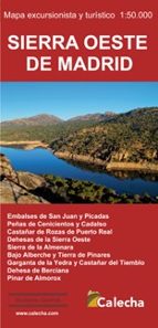 SIERRA OESTE DE MADRID. MAPA EXCURSIONISTA Y TURÍSTICO, de ALBERTO ALVAREZ RUIZ | portada del libro