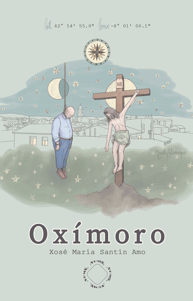 Oxímoro, de Santín Amo, Xosé María | portada del libro