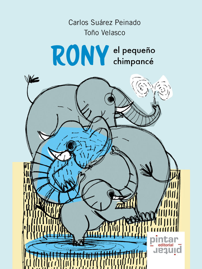 RONY EL PEQUEÑO CHIMPANCE, de Suárez Peinado, Carlos | portada del libro