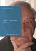 PIENSO, LUEGO DIOS EXISTE, de JOSE MARIA MENDEZ | portada del libro