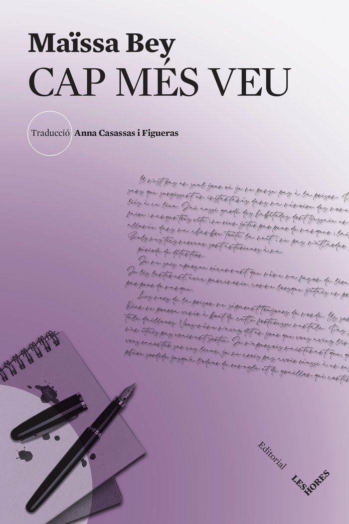 Cap Mès Veu, de Maissa Bey | portada del libro