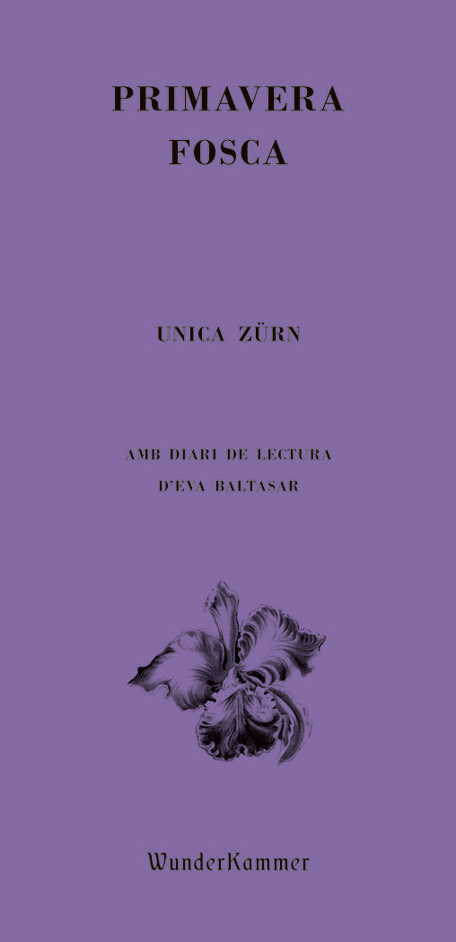PRIMAVERA FOSCA, de ZURN, UNICA | portada del libro