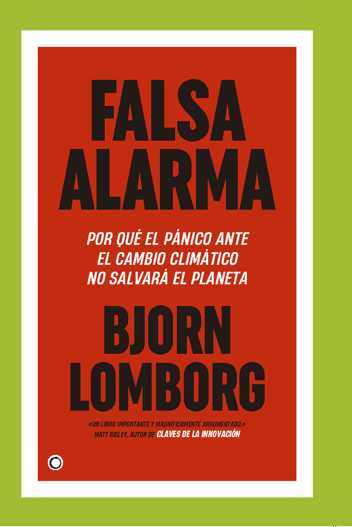 FALSA ALARMA, de LOMBORG, BJORN | portada del libro