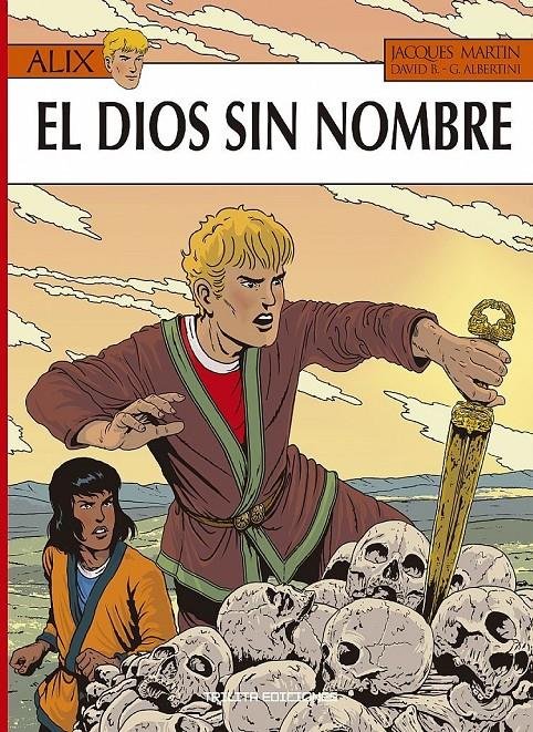 ALIX 39 EL DIOS SIN NOMBRE, de JACQUES MARTIN | portada del libro