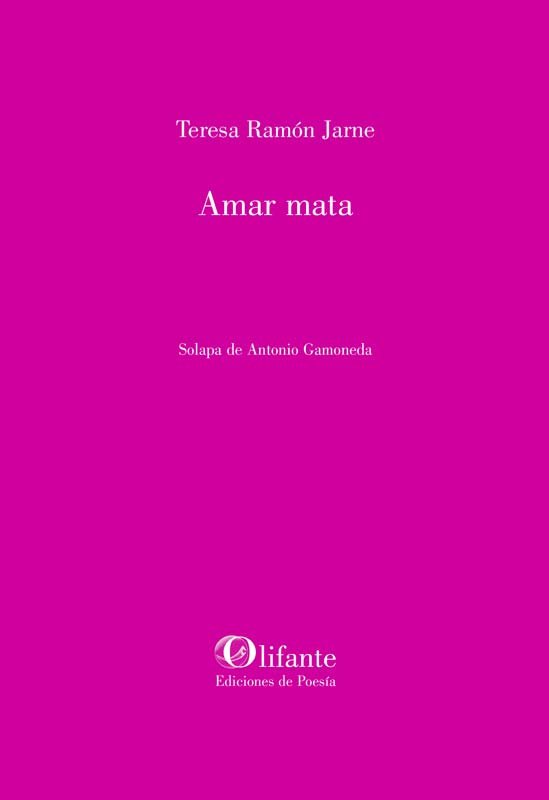 AMAR MATA, de RAMON JARNE, TERESA | portada del libro