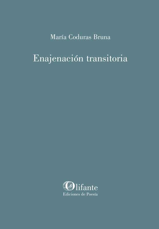 ENAJENACION TRANSITORIA, de CODURAS, MARIA | portada del libro