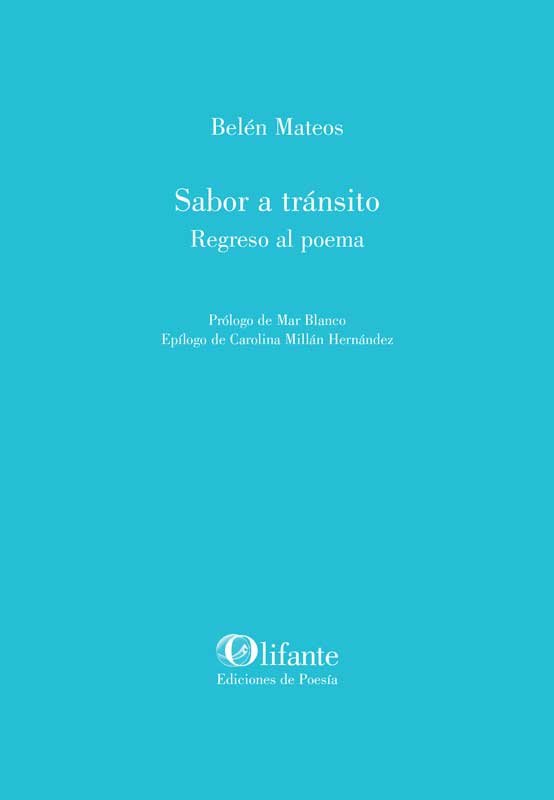 SABOR A TRANSITO, de MATEOS, BELEN | portada del libro