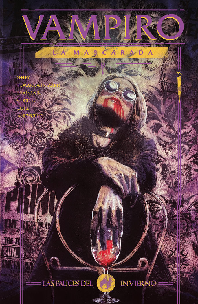 Vampiro: la Mascarada. Las fauces del invierno 1, de Gooden, Nathan | portada del libro