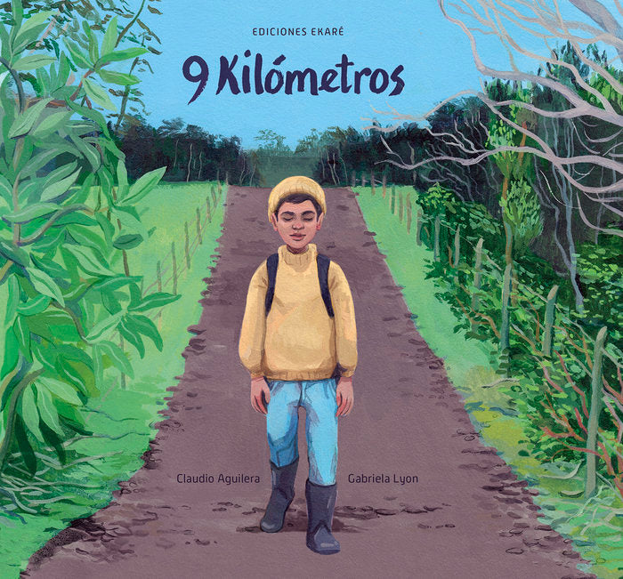 9 KILOMETROS, de CLAUDIO AGUILERA | portada del libro