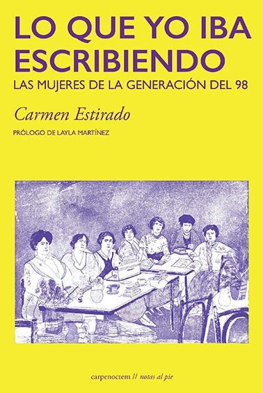 LO QUE YO IBA ESCRIBIENDO, de ESTIRADO, CARMEN | portada del libro