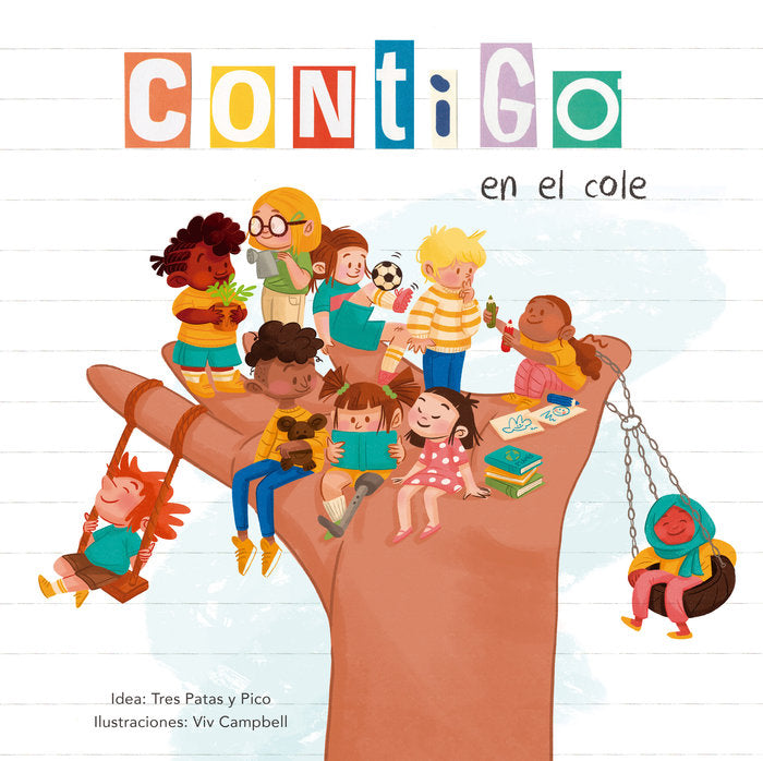 CONTIGO EN EL COLE, de AUTORES, VARIOS | portada del libro