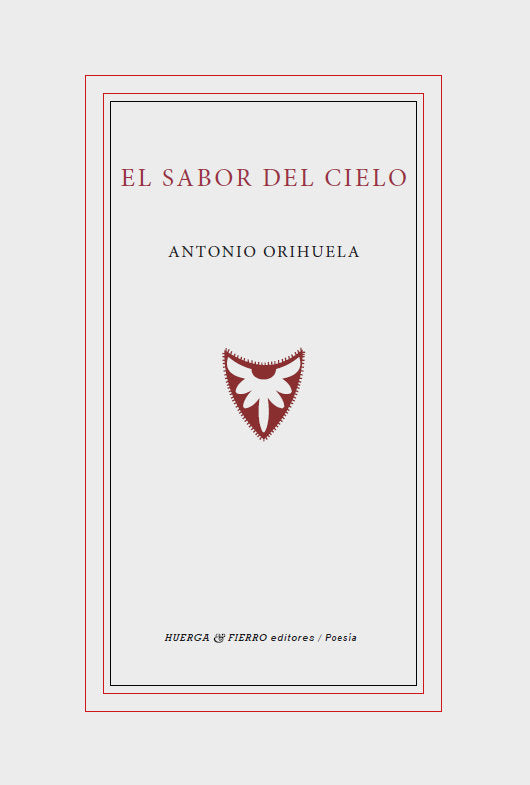 EL SABOR DEL CIELO, de ANTONI ORIHUELA | portada del libro
