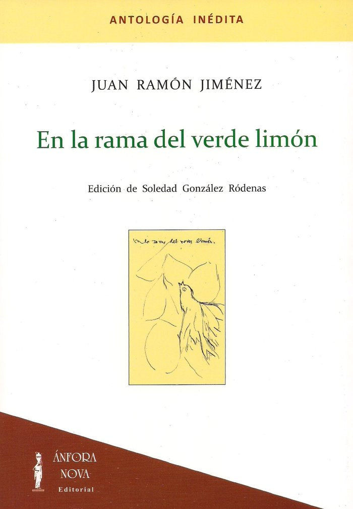 En la rama del verde limón, de Editora literaria, Soledad González Ródenas | portada del libro