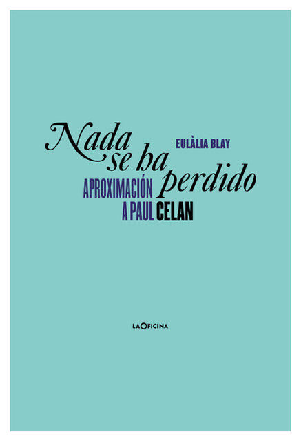 NADA SE HA PERDIDO, de BLAY MONTMANY, EUL·LIA | portada del libro