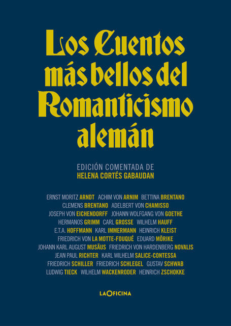 LOS CUENTOS MAS BELLOS DEL ROMANTICISMO ALEMAN, de VARIOS AUTORES | portada del libro