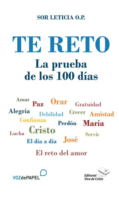 TE RETO LA PRUEBA DE LOS 100 DIAS | portada del libro