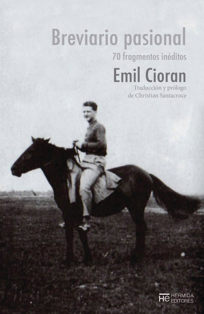 BREVIARIO PASIONAL, de CIORAN, EMIL | portada del libro