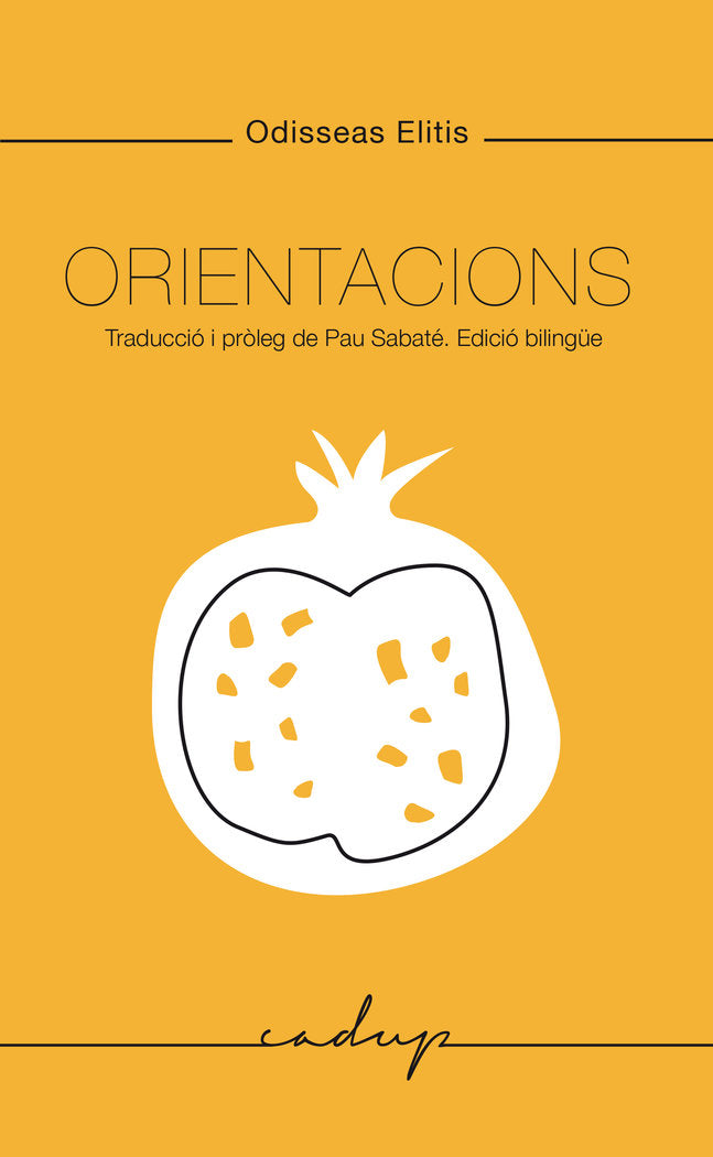 ORIENTACIONS, de ELITIS | portada del libro