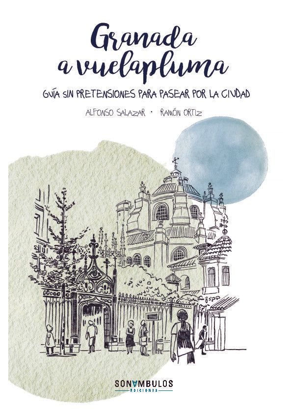 GRANADA A VUELAPLUMA, de ORTIZ GARCIA, RAMON | portada del libro