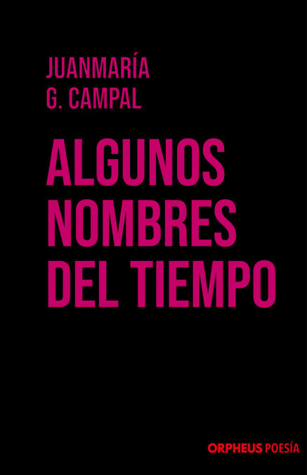 Algunos nombres del tiempo | portada del libro