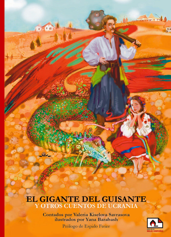 El gigante del guisante, de Kiselova, Valeria | portada del libro