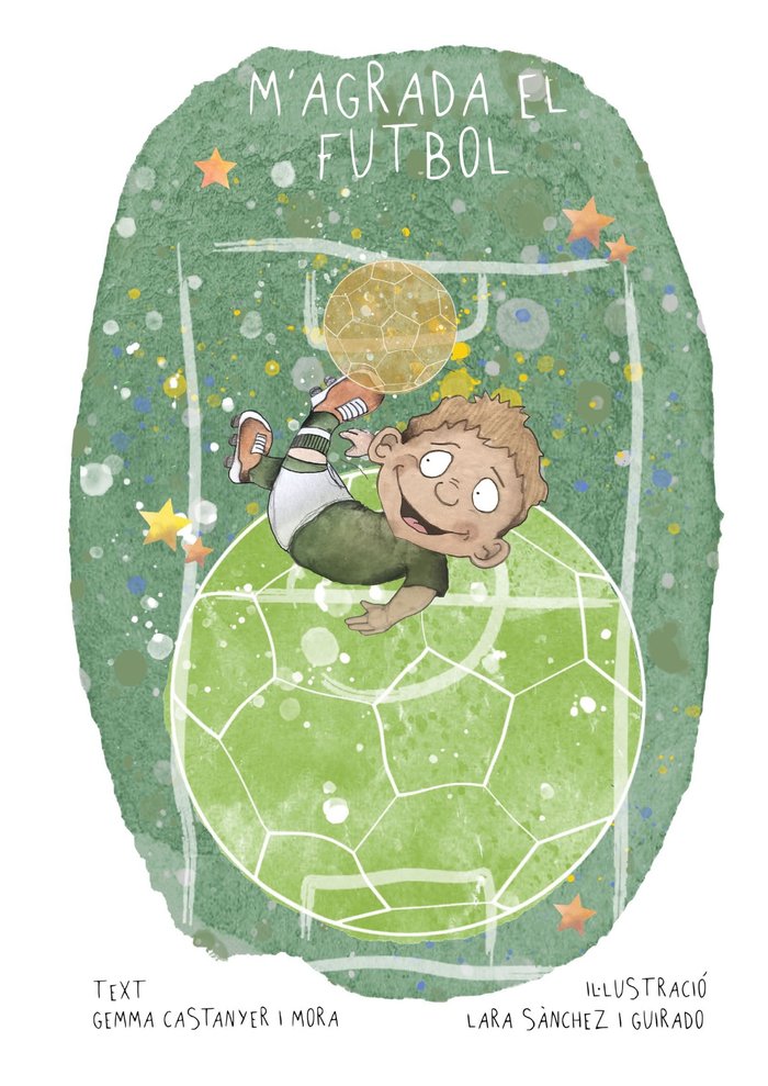 M'agrada el futbol, de Castanyer, Gemma | portada del libro