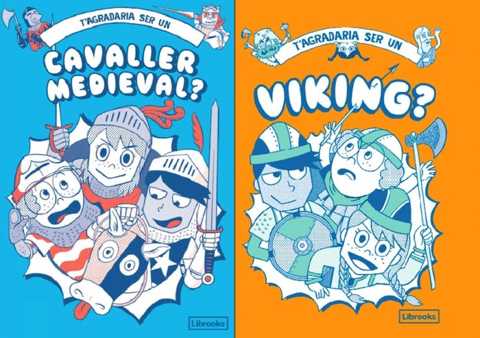 T'AGRADARIA SER UN CAVALLER MEDIEVAL O UN VIKING?, de JOHN HAYWOOD, GEORGIA AMSON-BRADSHAW, TAKAYO AKIYAMA | portada del libr