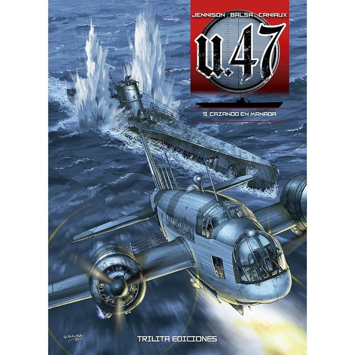 U-47 9 CAZANDO EN MANADA, de JENNISON | portada del libro