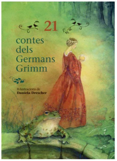 21 contes dels Germans Grimm, de LAURA HUGAS ORPINA | portada del libro