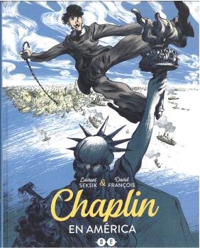 CHAPLIN EN AMERICA, de LAURENT S | portada del libro