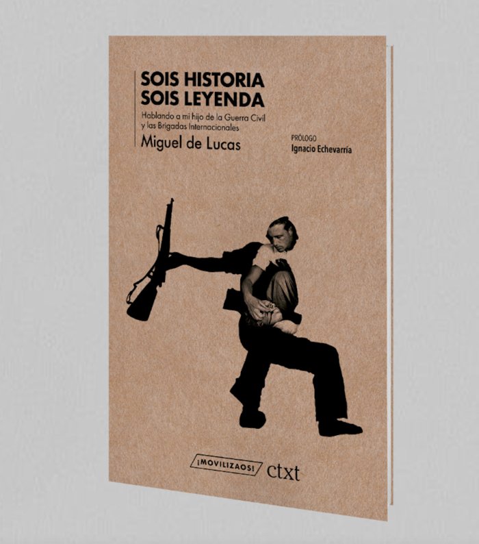 Sois historia. Sois leyenda, de De Lucas, Miguel | portada del libro
