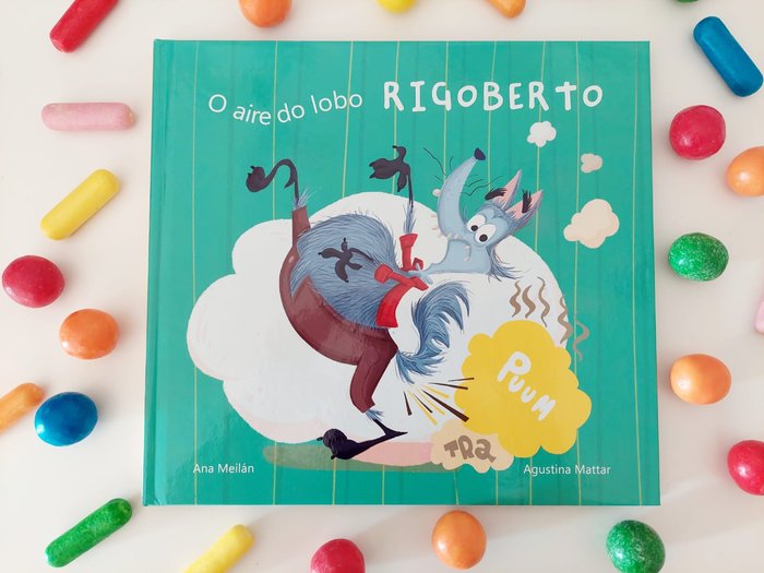 O aire do lobo Rigoberto, de MEILAN,ANA | portada del libro