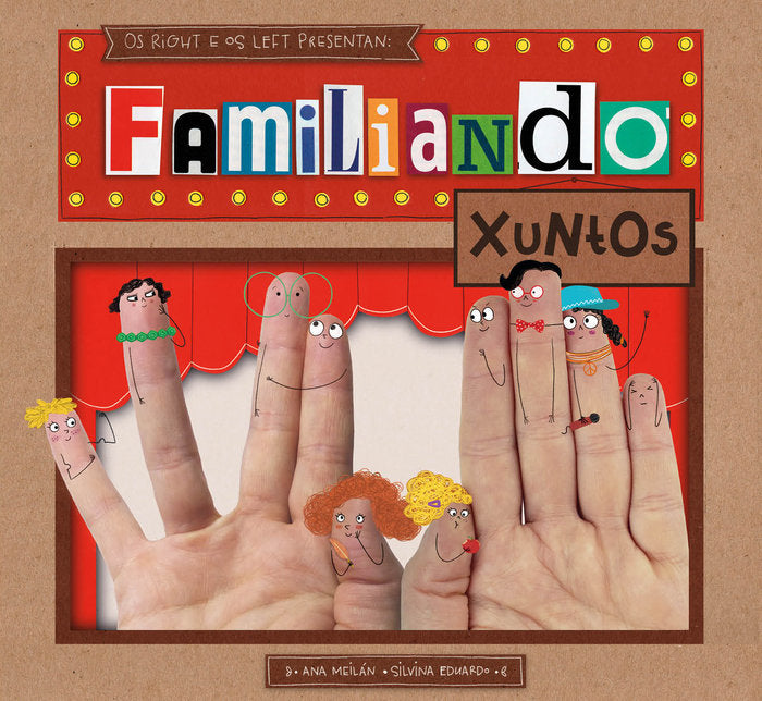 Familiando xuntos, de Meilan,Ana | portada del libro