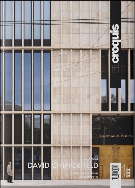 EL CROQUIS 222 DAVID CHIPPERFIELD (2015-2023) | portada del libro
