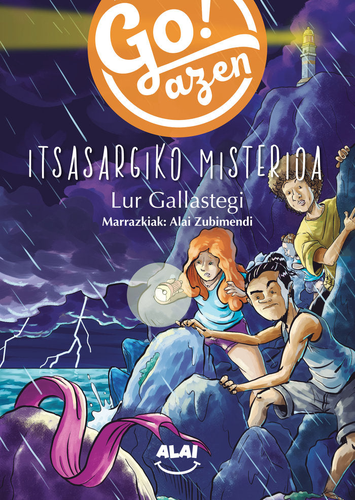 Itsasargiko misterioa, de GALLASTEGI ZENDEGI, LUR | portada del libro
