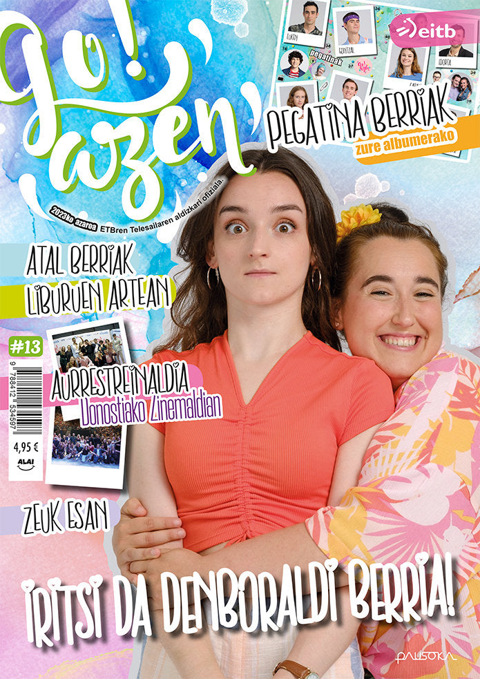 Go!azen aldizkaria 13 | portada del libro