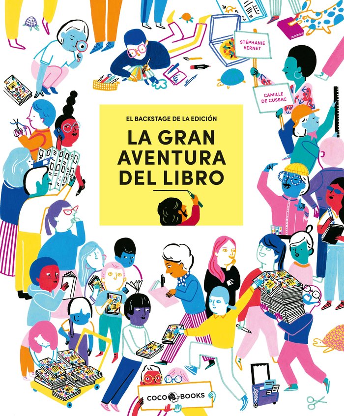 LA GRAN AVENTURA DEL LIBRO, de VERNET,STEPHANIE | portada del libro