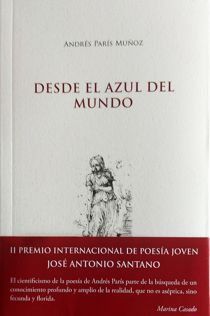 Desde el azul del mundo, de París Muñoz, Andrés | portada del libro