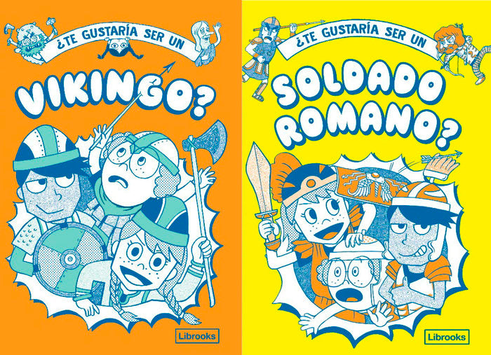 ¿TE GUSTARIA SER UN VIKINGO O UN SOLDADO ROMANO?, de HAYWOOD, JOHN | portada del libro