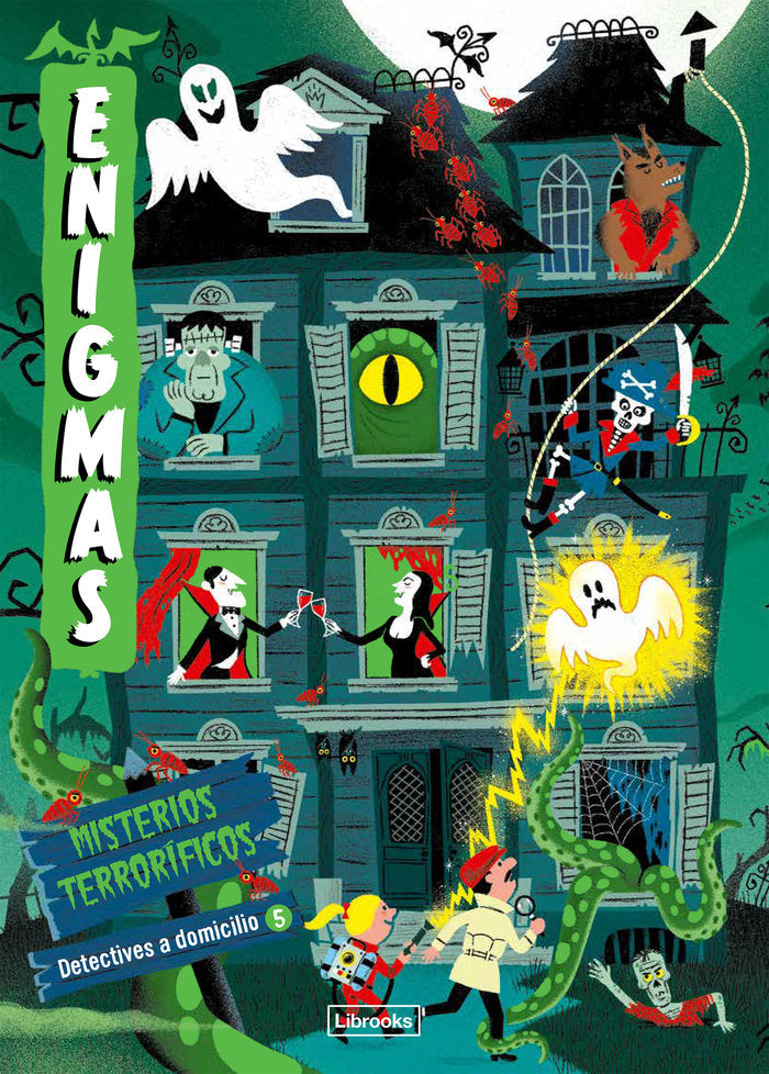 ENIGMAS. DETECTIVES A DOMICILIO 5. MISTERIOS TERRORIFICOS, de MARTIN, PAUL | portada del libro