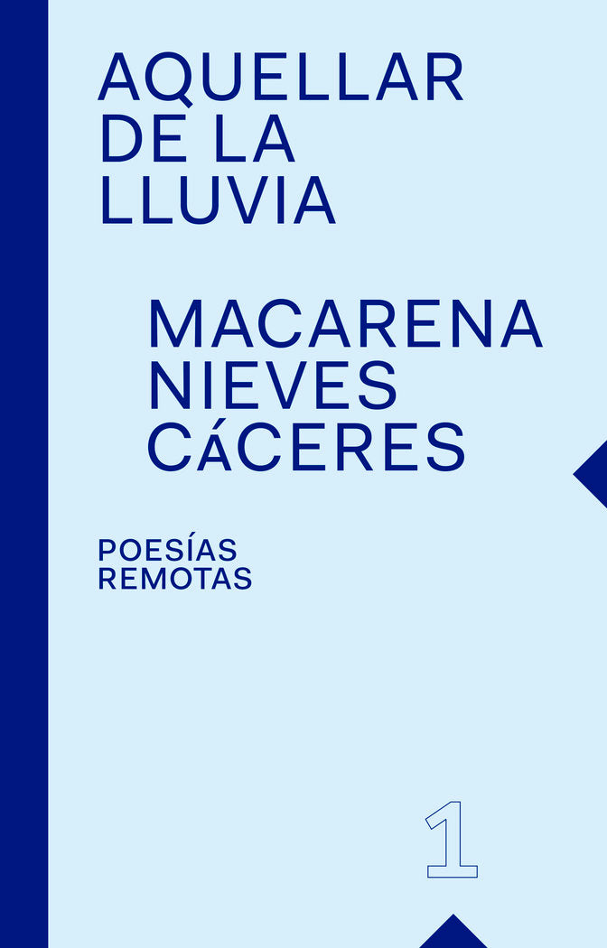 Aquellar de la lluvia, de Nieves Cáceres, Macarena | portada del libro