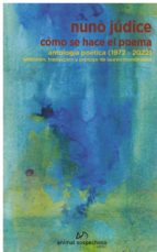 COMO SE HACE UN POEMA. ANTOLOGIA POETICA (1972-2022), de Nuno Júdice | portada del libro